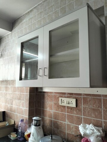 Kitchen in 2 BHK Apartment at Jaydeep Park, Majiwada – for Sale