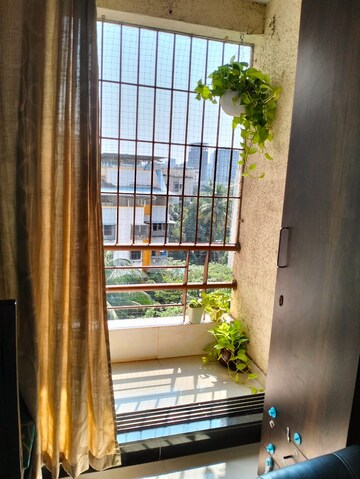 Balcony in 2 BHK Apartment at Jaydeep Park, Majiwada – for Sale