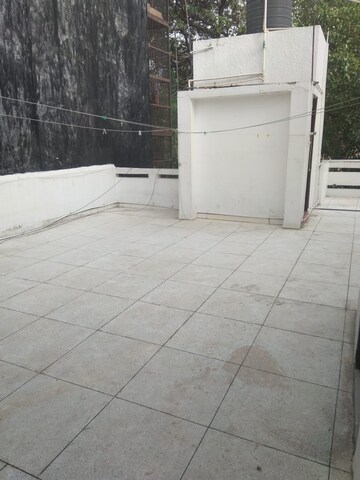 Balcony in 1 RK Builder Floor at New Rajdhani Enclave – for Rent