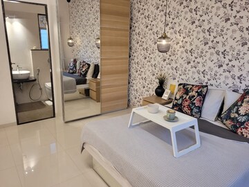 Living Room in 3 BHK Apartment at K Raheja Sterling, Mohammadwadi – for Sale