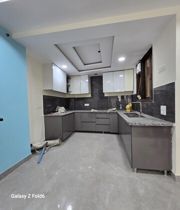 Kitchen in 3 BHK Apartment at Palm Residency Chhatarpur, Chattarpur – for Rent