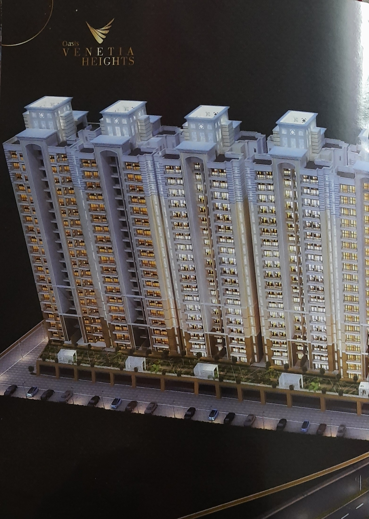 2.5 BHK + Study Room Apartment For Sale in Oasis Venetia Heights
