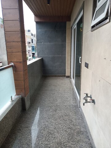 Balcony in 3 BHK Builder Floor at Preet Vihar – for Rent