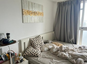 Living Room in 3 BHK Apartment at Runwal Elina, Andheri East – for Rent