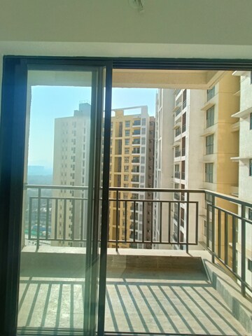 Balcony in 1 BHK Apartment at Runwal Gardens, Dombivli East – for Rent
