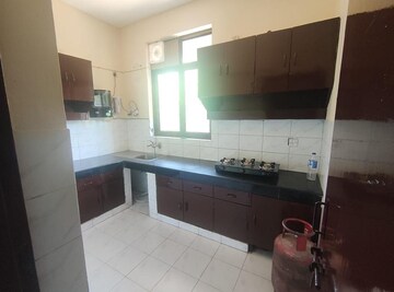 Kitchen in 3 BHK Builder Floor at Sushant Lok 3, Sector 57 – for Rent