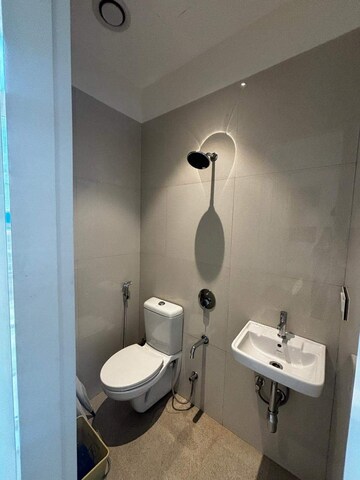 Bathroom in 2 BHK Apartment at Dosti Group Imperia, Manpada – for Rent