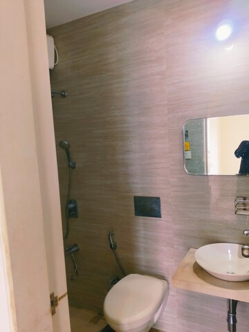 Bathroom in 1 BHK Apartment at Vihang Vermont, Ghodbunder Road – for Rent