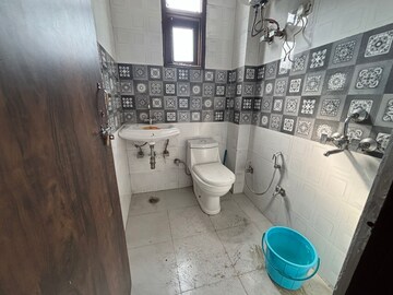 Bathroom in 3 BHK Builder Floor at Saket – for Rent