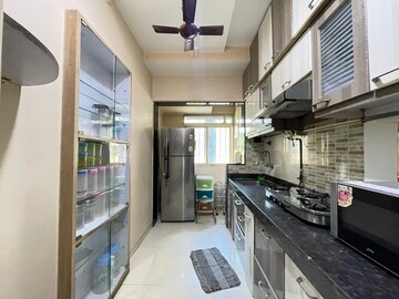 Kitchen in 1 BHK Apartment at Gaurav Woods Phase I, Mira Road – for Rent