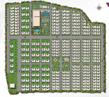 Master Plan in 3 BHK Villa at GNR Anvaya Icon City, Kongara Kalan – for Sale