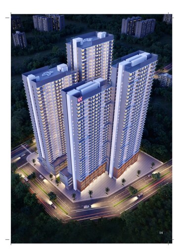 2.5 BHK Apartment For Resale in UK Luxecity Kandivali East Mumbai  8131803