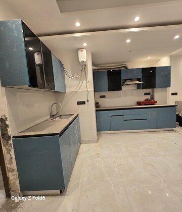Kitchen in 2 BHK Builder Floor at Palm Residency Chhatarpur, Chattarpur – for Rent