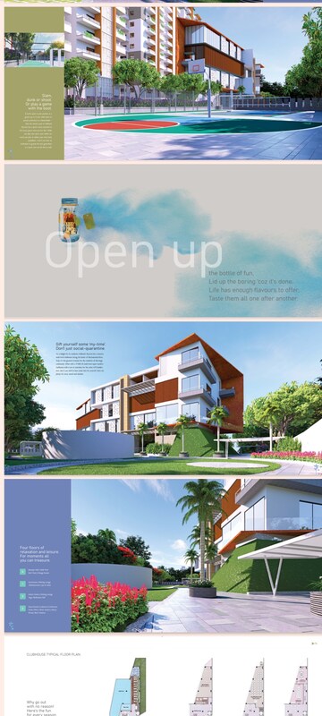3 BHK Apartment – Exterior View View at Hallmark Skyrena, Narsingi - for Sale