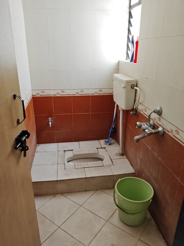 Bathroom in 2 BHK Apartment at R K Nisarg Deep, Wakad – for Sale