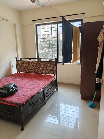 Bedroom in 2 BHK Apartment at R K Nisarg Deep, Wakad – for Sale