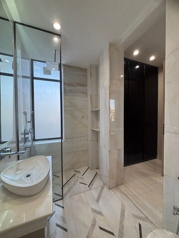 Bathroom in 3 BHK Apartment at Patparganj – for Sale