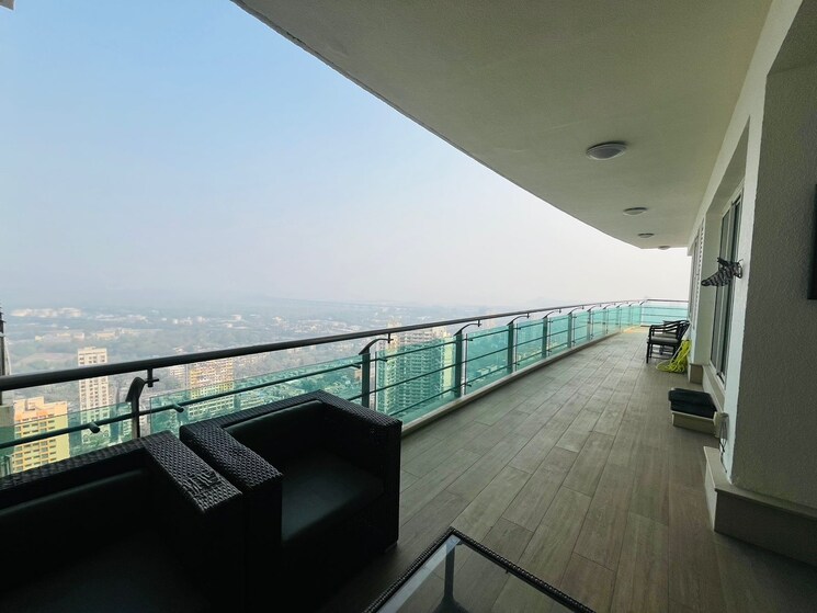 Balcony, hubtown-sunmist 5 Bedroom 4500 Sq.Ft. Apartment In Andheri East Mumbai 8132246