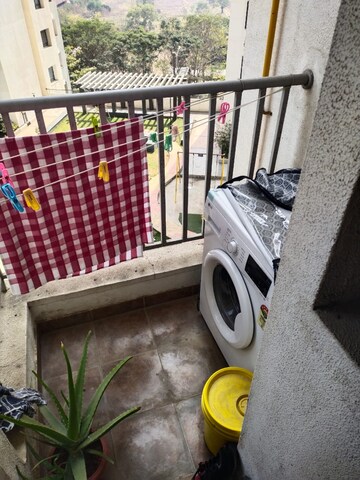 Balcony in 1 BHK Apartment at Paranjape Blue Ridge, Hinjewadi – for Rent