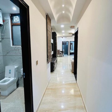 Attached Bathroom in 3 BHK Apartment at Raja Park – for Sale