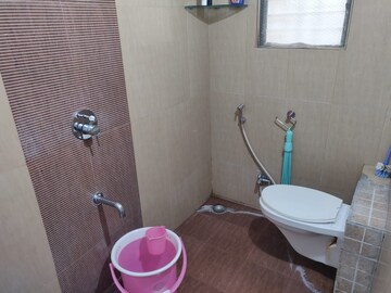 Bathroom in 2 BHK Apartment at Arun Sane Camellia, Baner – for Rent