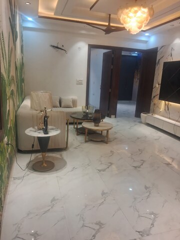 Living Room in 3 BHK Builder Floor at Sai Enclave Niti Khand, Niti Khand – for Rent
