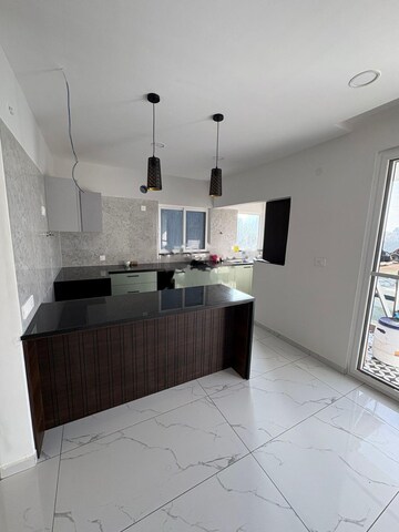 Kitchen in 2 BHK Apartment at Trendsquares Ambience, Thanisandra Main Road – for Rent