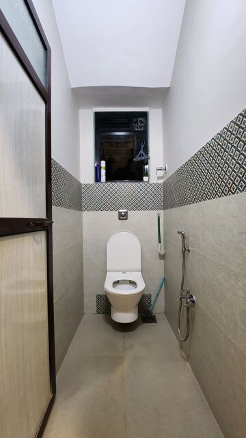 Bathroom in 1 BHK Apartment at L&T Emerald Isle, Powai – for Rent
