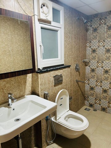 Bathroom in 3 BHK Apartment at Brigade Cornerstone Utopia, Varthur – for Rent