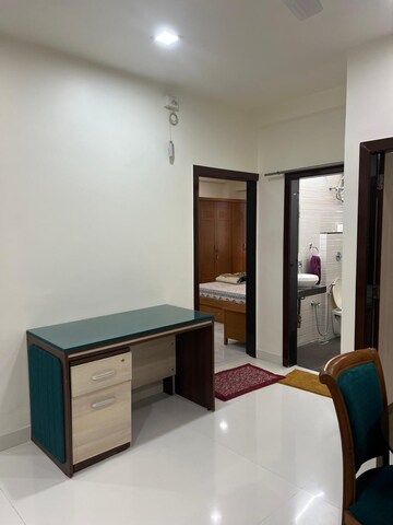 Living Room in 4 BHK Apartment at Sindhubhavan – for Rent