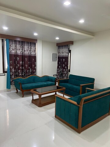 Living Room in 4 BHK Apartment at Sindhubhavan – for Rent