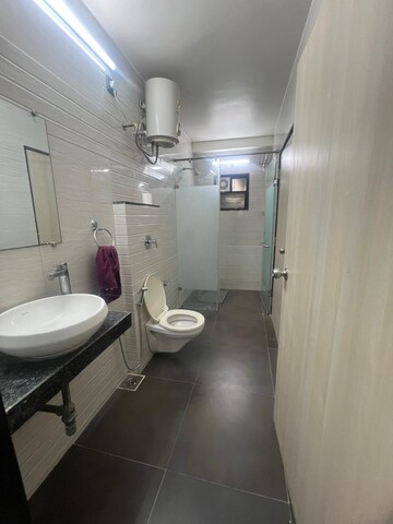Bathroom in 4 BHK Apartment at Sindhubhavan – for Rent