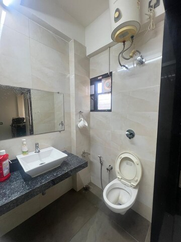Bathroom in 4 BHK Apartment at Sindhubhavan – for Rent