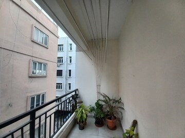 Staircase in 3 BHK Apartment at Kondapur – for Rent