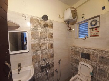Bathroom in 3 BHK Apartment at Kondapur – for Rent