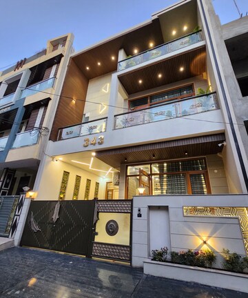 4 BHK Villa – Exterior View View at Chitrakoot Residency, Chitrakoot - for Sale