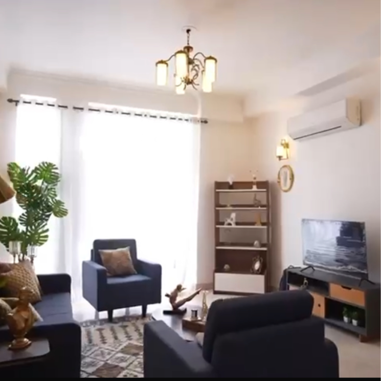 Living Room, ss-almeria 3 Bedroom 2000 Sq.Ft. Builder Floor In Sector 84 Gurgaon 8133018