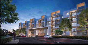 3 BHK Apartment – Exterior View View at Navanaami Courtyard Of Life, Kodathi - for Sale