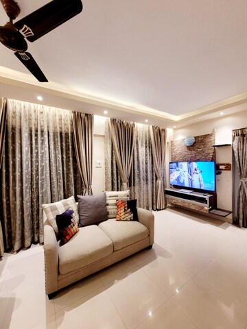 Living Room in 2 BHK Apartment at BU Bhandari Acolade, Kharadi – for Rent