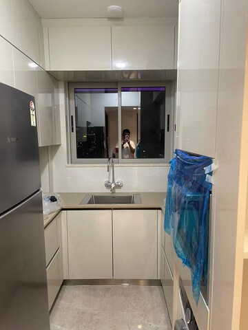 Kitchen in 1 BHK Apartment at Hiranandani Zen Maple, Powai – for Rent