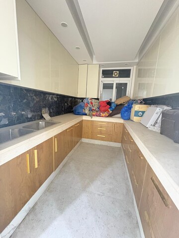 Kitchen in 3 BHK Builder Floor at Mansarover Garden – for Sale