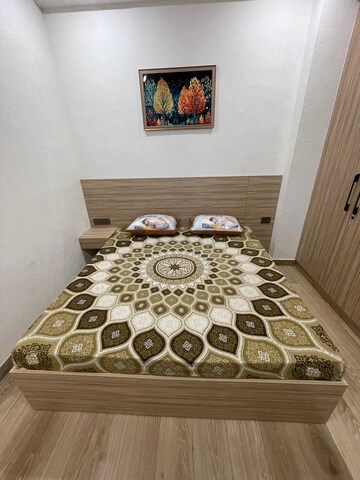 Bedroom in 1 BHK Builder Floor at Sushant Lok 2, Sector 57 – for Rent