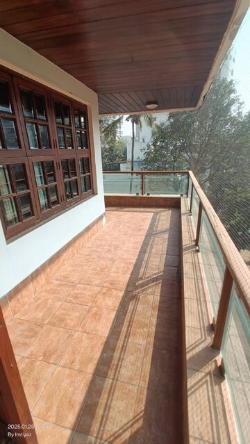 Balcony in 3 BHK Apartment at Bandra West – for Rent