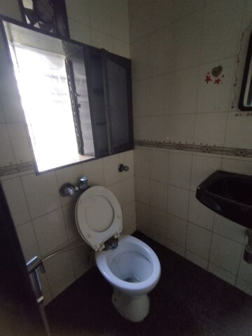 Bathroom in 3 BHK Apartment at Santacruz West – for Rent