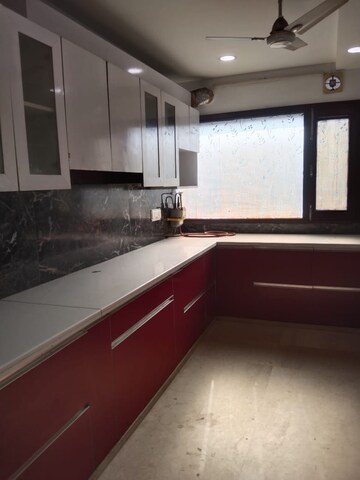Kitchen in 3 BHK Builder Floor at Jagriti Enclave – for Rent