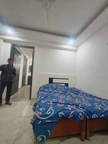 Bedroom in 1 BHK Builder Floor at Saket – for Rent