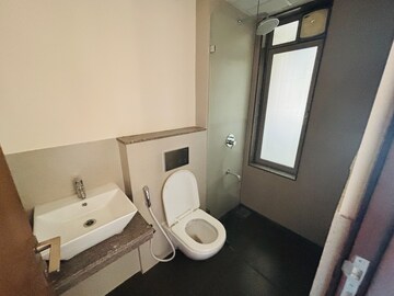Bathroom in 2 BHK Apartment at Piramal Vaikunth, Balkum Pada – for Rent