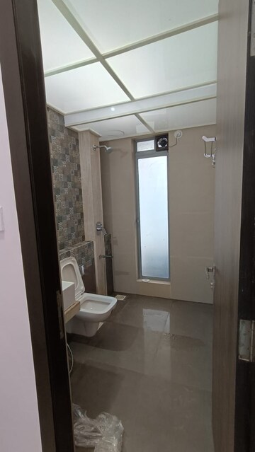 Bathroom in 3 BHK Apartment at Rajesh White City Phase 2 Wing B, Kandivali East – for Rent
