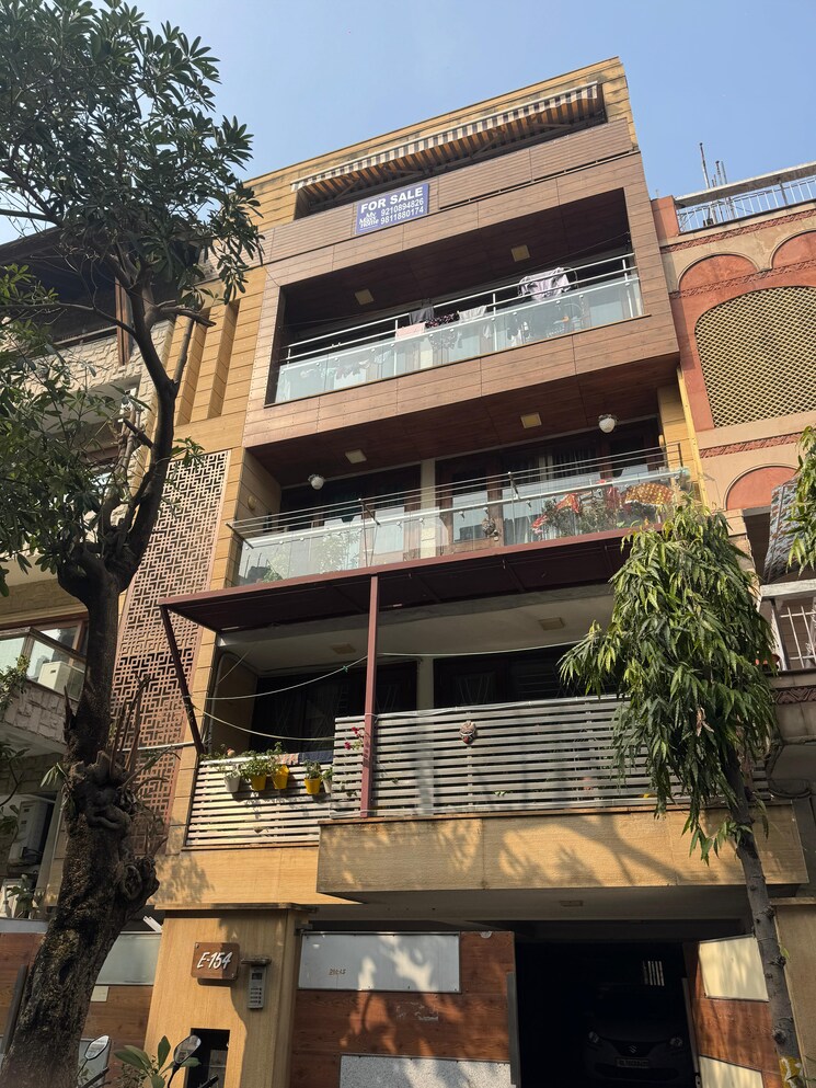 Exterior View, panchsheel enclave 4 Bedroom 350 Sq.Yd. Builder Floor In Panchsheel Enclave Delhi 8133597