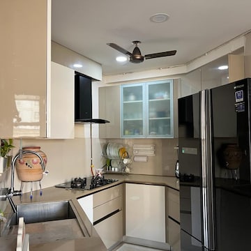 Kitchen in 3 BHK Apartment at Hiranandani Obelia The Walk, Hiranandani Estate – for Rent